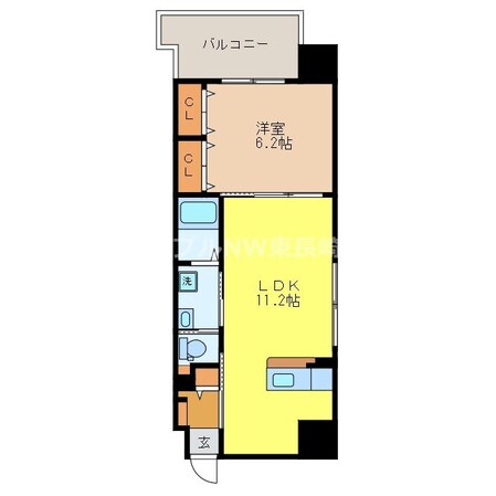 ファミーユ南蛮の物件間取画像